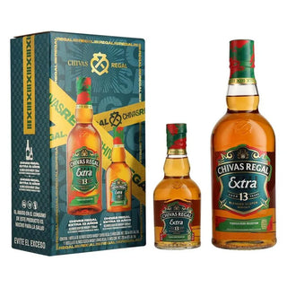 WHISKY CHIVAS REGAL 13 AÑOS  750ML + CHIVAS 13 200ML