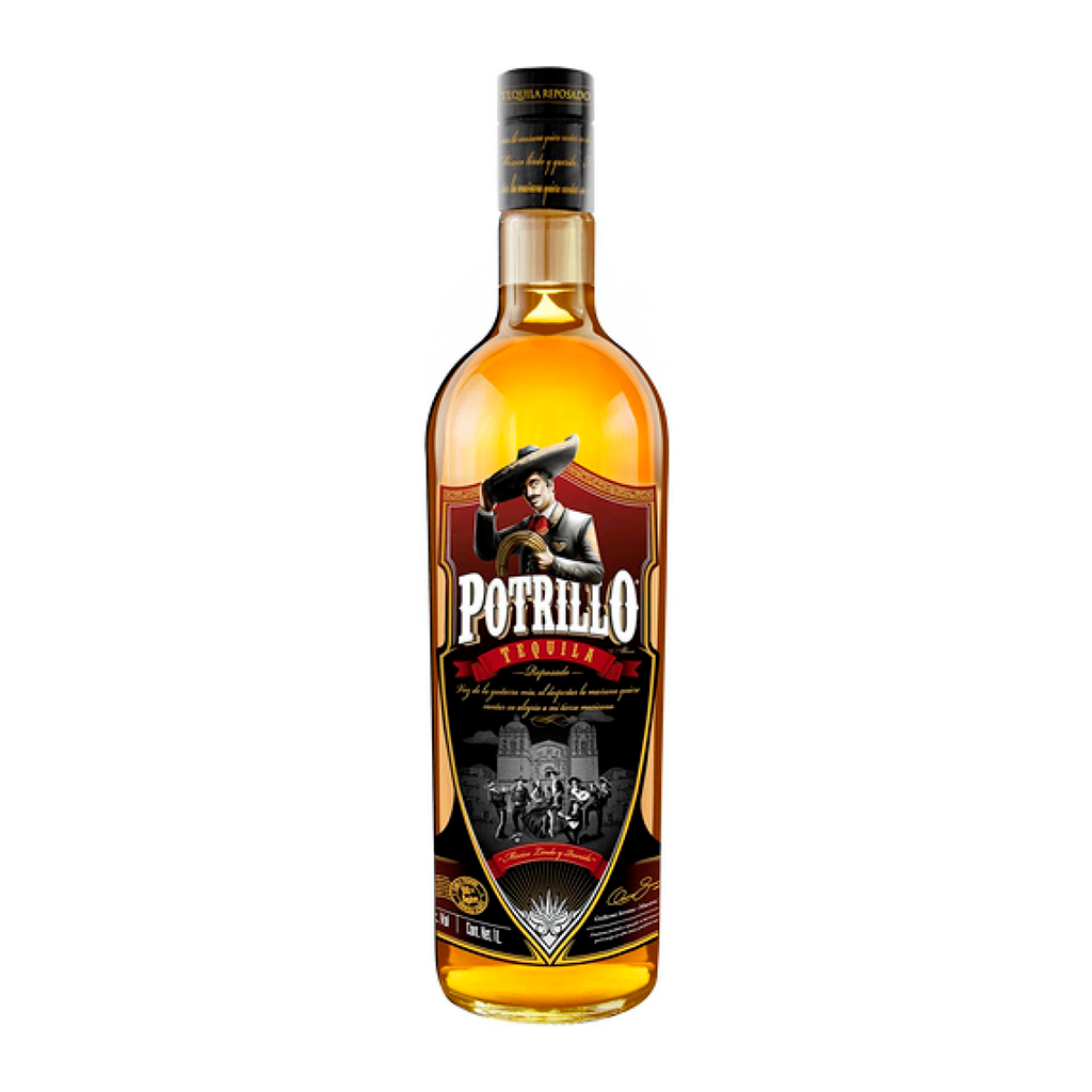 Licor De Agave Potrillo Reposado 1000ml Vinolesa 