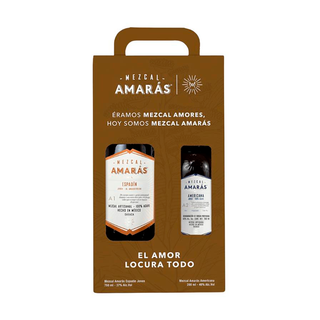 MEZCAL AMARÁS ESPADÍN 750ML + 200ML AMERICANA