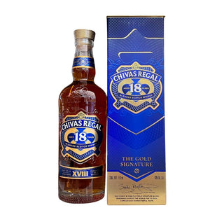 WHISKY CHIVAS REGAL 18 AÑOS  750ML