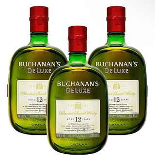 3 Bot Whisky Buchanan’s 750ml