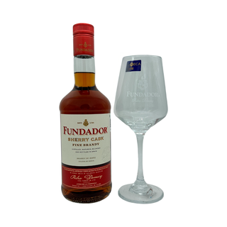 BRANDY FUNDADOR  700ML+COPA
