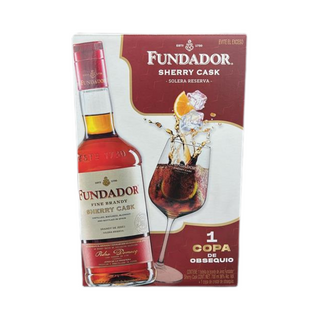 BRANDY FUNDADOR  700ML+COPA