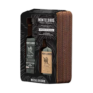 MEZCAL MONTELOBOS JOVEN ESPADÍN 750ML + PECHUGA 250ML