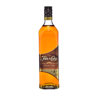 RON FLOR DE CAÑA 4 AÑOS ORO 750ML