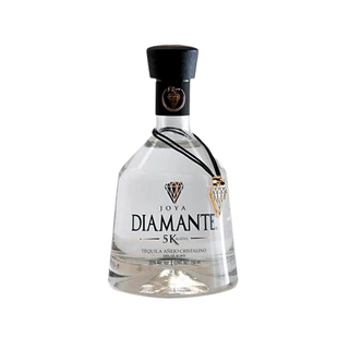 TEQUILA JOYA DIAMANTE 5KILATES AÑEJO CRISTALINO 50ML