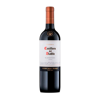 VINO TINTO CASILLERO DEL DIABLO CARMENERE  750ML