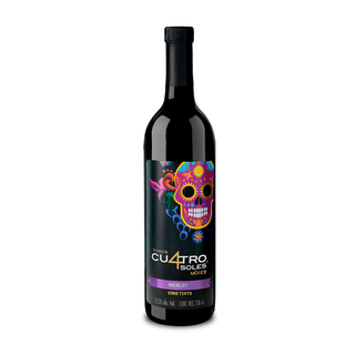 VINO TINTO CUATRO SOLES MERLOT 750ML