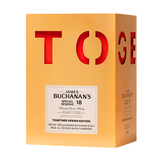 WHISKY BUCHANAN'S 18 AÑOS TOGETHER DESIGN EDITION 750ML