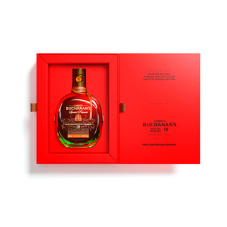 WHISKY BUCHANAN'S 18 AÑOS TOGETHER DESIGN EDITION 750ML