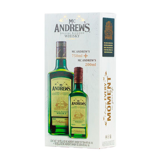 WHISKY MC ANDREWS 750ML + PACHITA