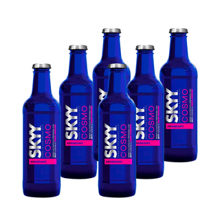 KIT 6 BOTELLAS CÓCTEL SKYY COSMO 275ML