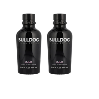 2 BOTELLAS GINEBRA BULLDOG 750ML