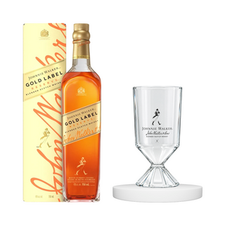 KIT WHISKY JOHNNIE WALKER GOLD LABEL RESERVE 750ML+COPA VIDRIO KEEP