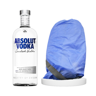 KIT VODKA ABSOLUT BLUE 750ML +PUFF