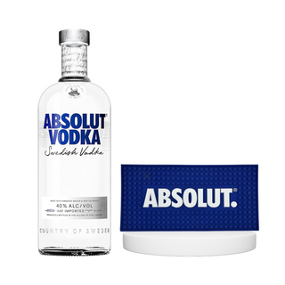 KIT VODKA ABSOLUT BLUE 750ML + TAPETE