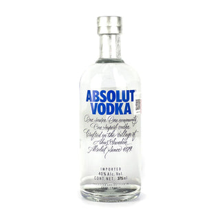 VODKA ABSOLUT BLUE 375ML