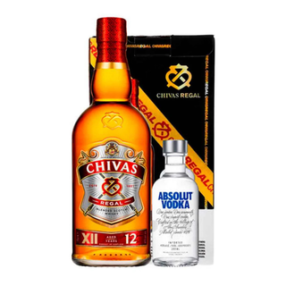 [Imagen 1] WHISKY CHIVAS 12AOS 750ML +ABSOLUT PACHA