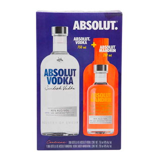 [Imagen 1] VODKA ABSOLUT BLUE 750ML+MANDA 200ML