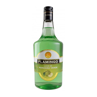 [Imagen 1] LICOR FLAMINGO MANZANA VERDE  1000ML