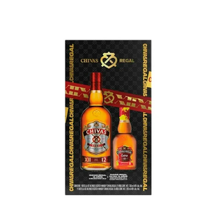 [Imagen 1] WHISKY CHIVAS 12A 750ML+CHIVAS 13A 200ML