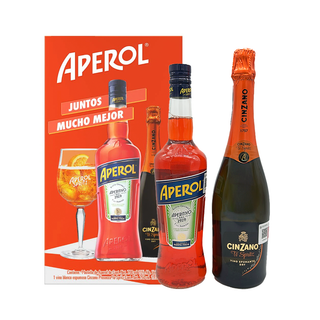 [Imagen 1] APERITIVO APEROL BARBIERI 700ML+AP SPRITZ 750ML